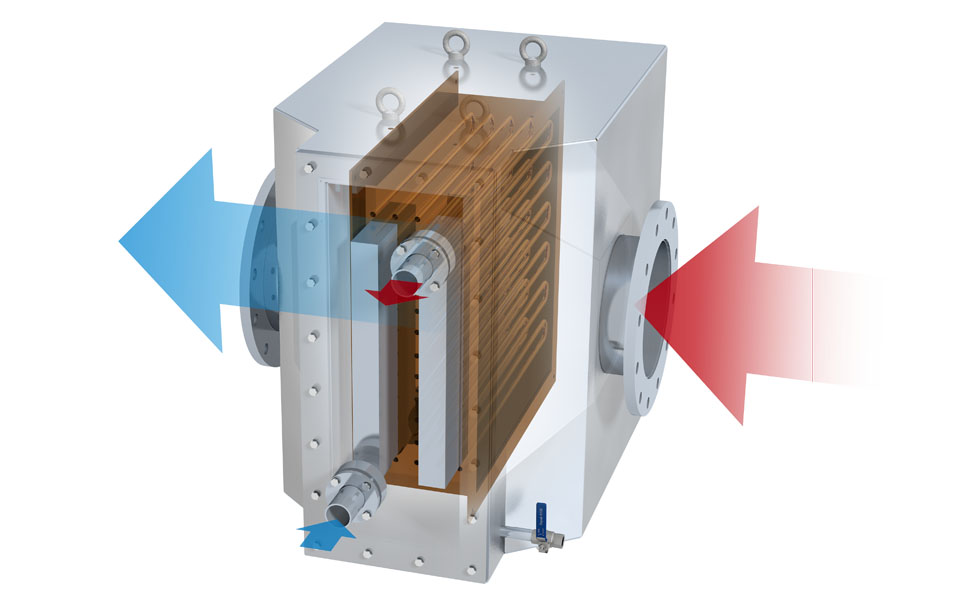 LACKEBY HEAT EXCHANGER AIR - WATER HAW